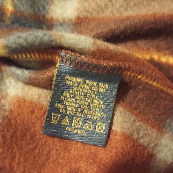 Freedom Foundry plaid fleece button down shirt shacket - Picture 8 of 12